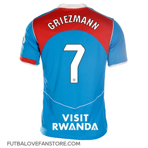 Atletico Madrid Antoine Griezmann #7 Tretí Ženy futbalový dres 2025-26 Krátky Rukáv Atletico Madrid Antoine Griezmann #7 Tretí Ženy futbalový dres 2025-26 Krátky Rukáv